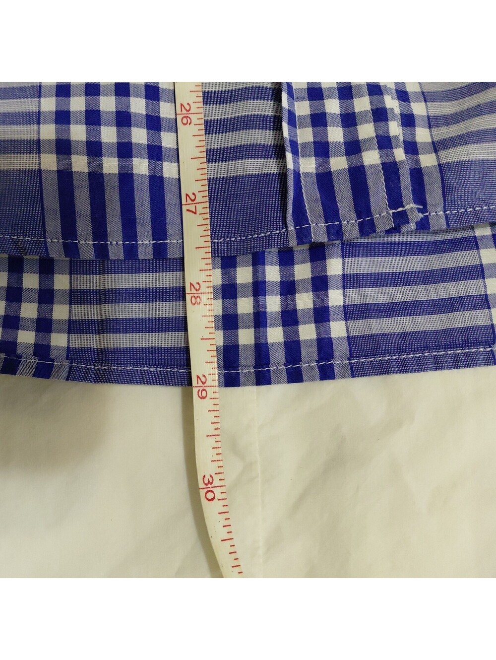 Grayson by Frank & Eileen ladies Shirt The Hero Plaid Size S EUC Cotton #942 - Picture 7 of 9